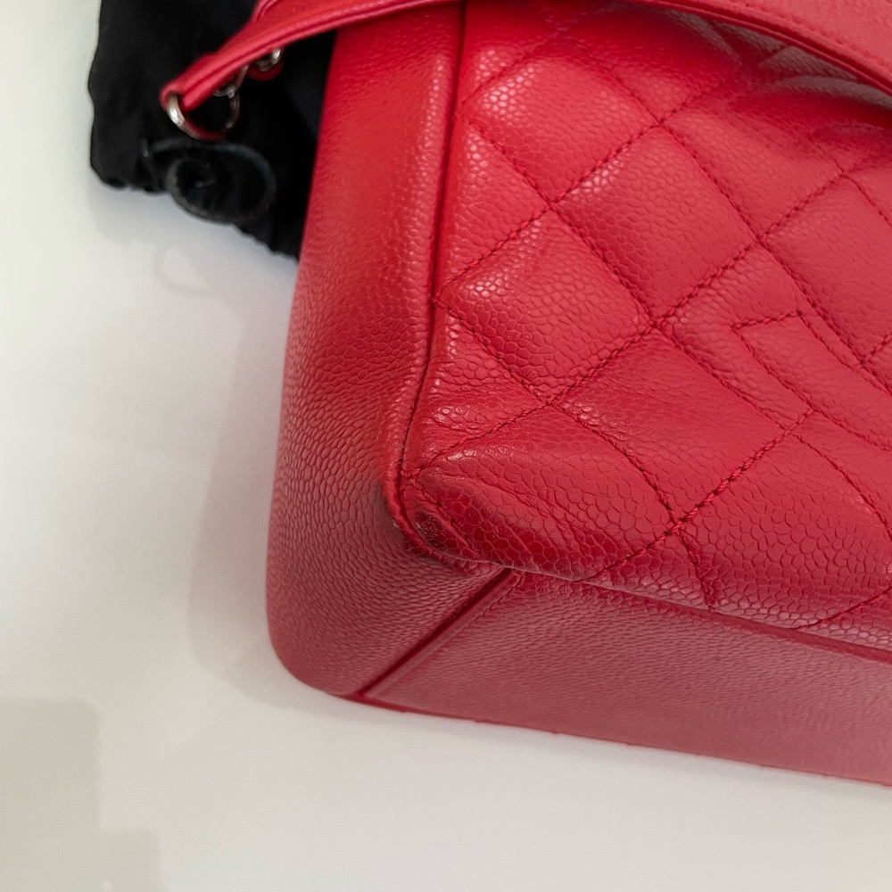 Authentic Chanel Red PST - Picture 8 of 13
